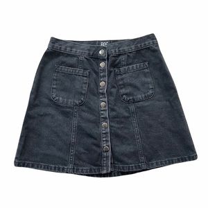 Urban Outfitters Black Jean Skirt